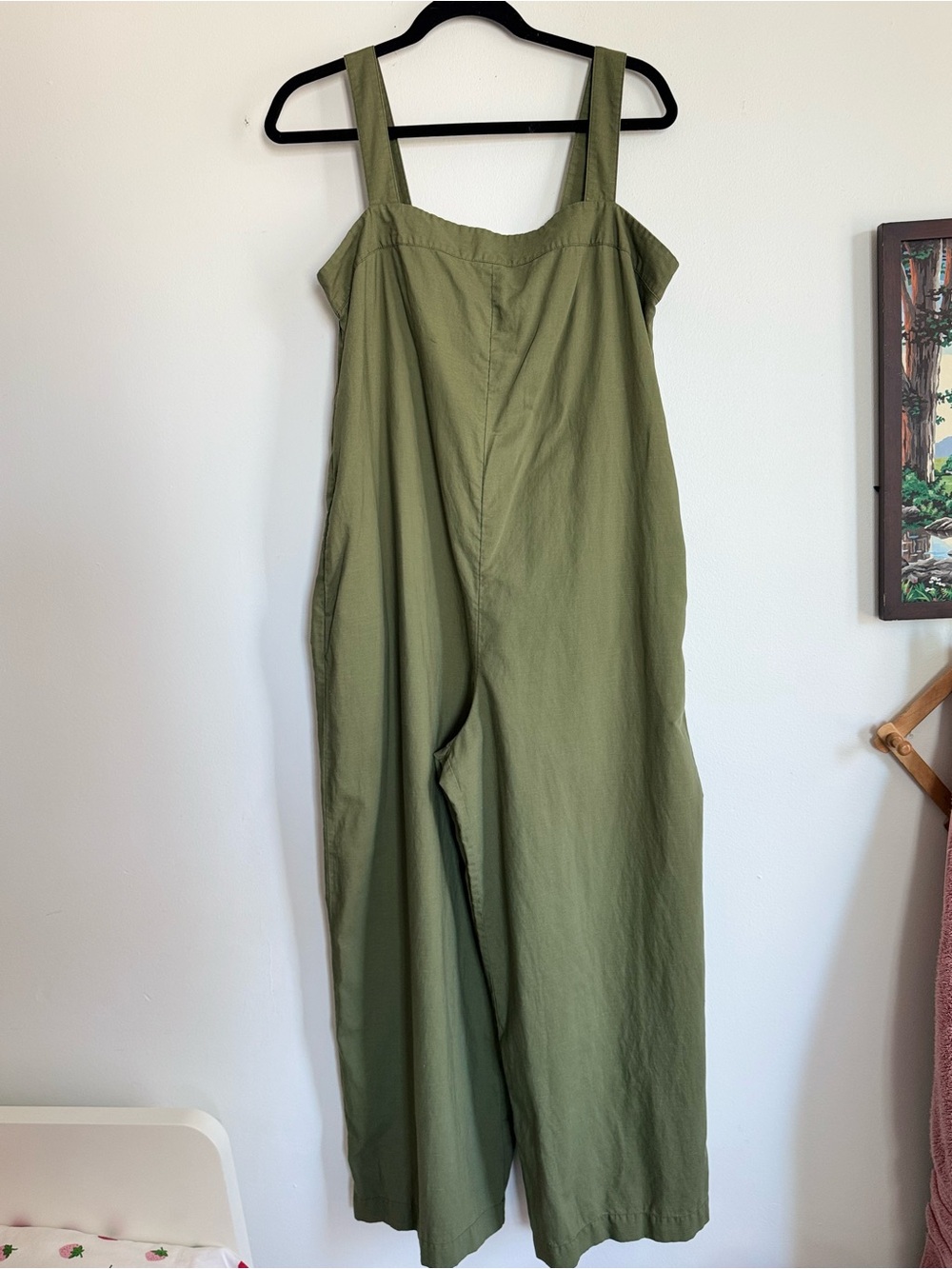 UNIQLO Linen Blend Jumpsuit